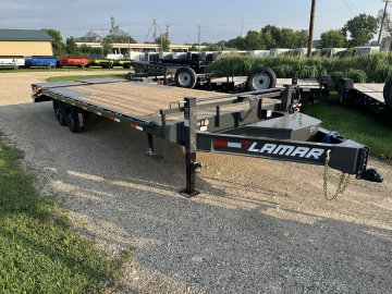 2026 Lamar Trailers 102X22 Deckover Trailer