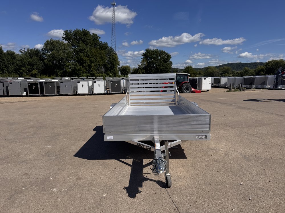 2026 Aluma 6812H-ESA-S-TG Aluminum Utility Trailer