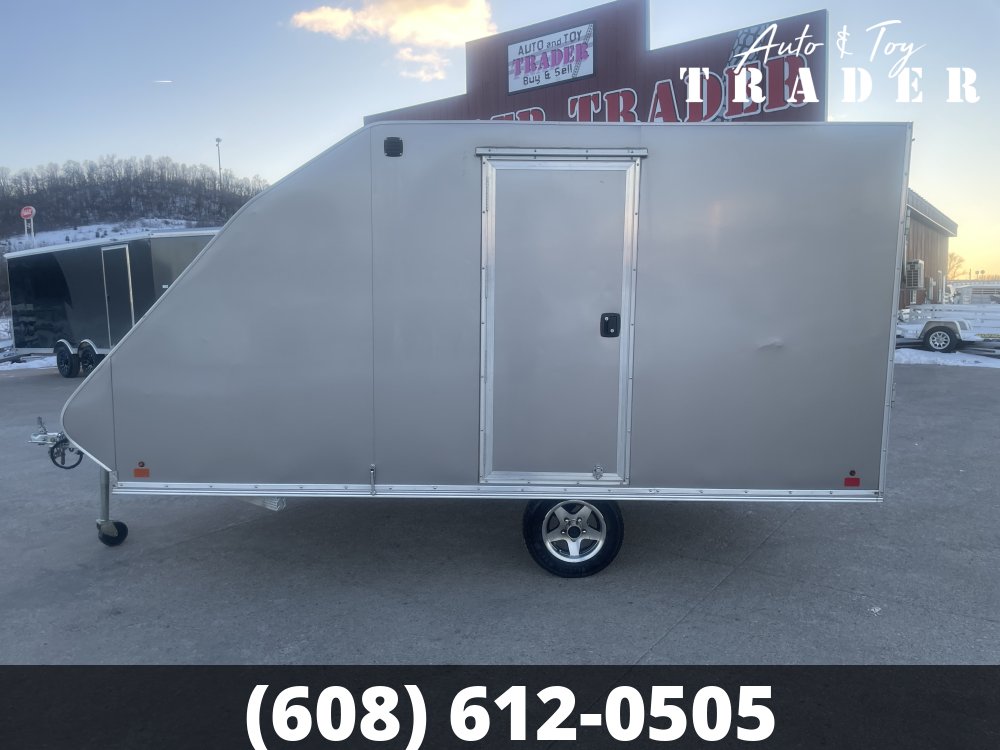 2016 SnoPro 102 X 12 Aluminum Hybrid Snowmobile Trailer