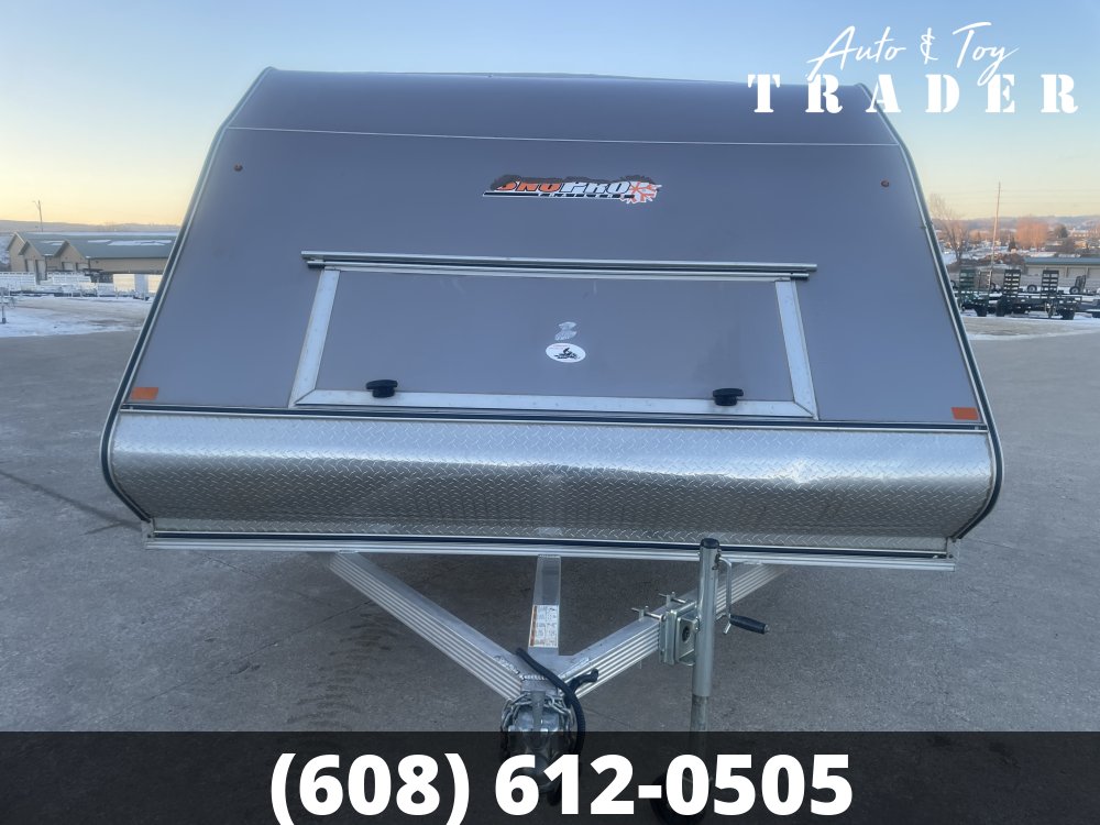 2016 SnoPro 102 X 12 Aluminum Hybrid Snowmobile Trailer