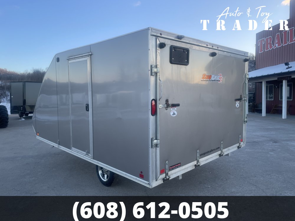 2016 SnoPro 102 X 12 Aluminum Hybrid Snowmobile Trailer