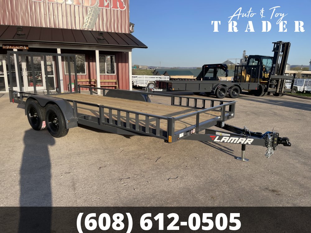 2026 Lamar Trailers 83X18 Utility Trailer