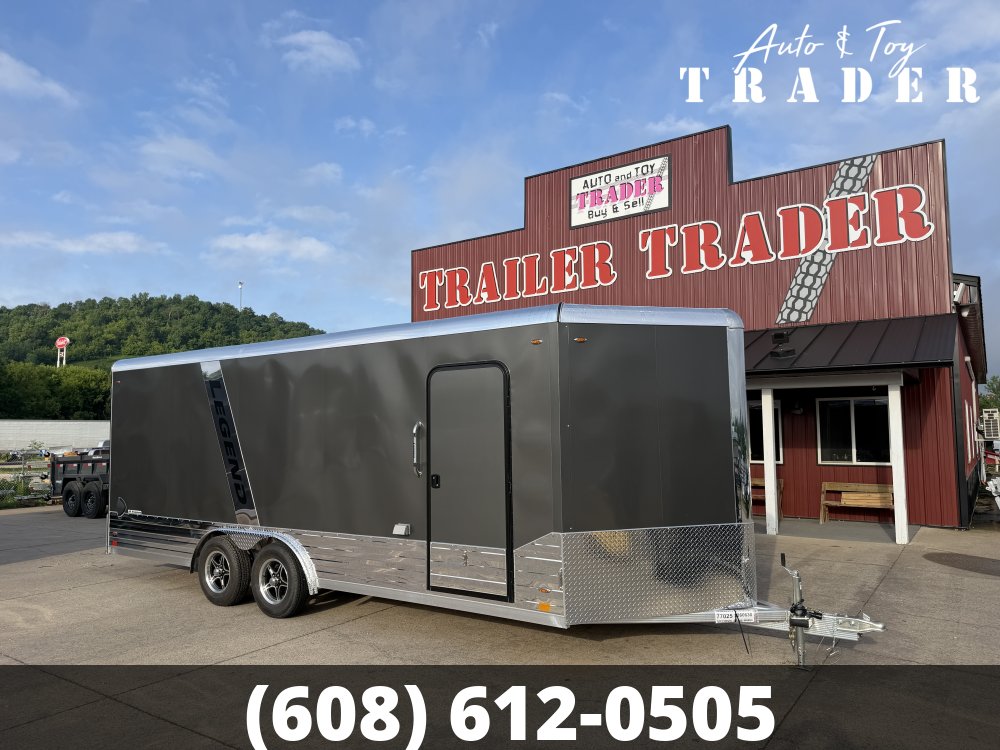 2026 Legend Trailers 8X20 Aluminum DVN Cargo / Enclosed Trailer