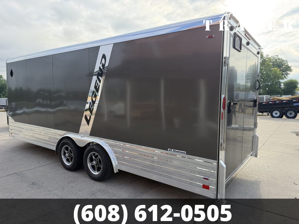 2026 Legend Trailers 8X20 Aluminum DVN Cargo / Enclosed Trailer