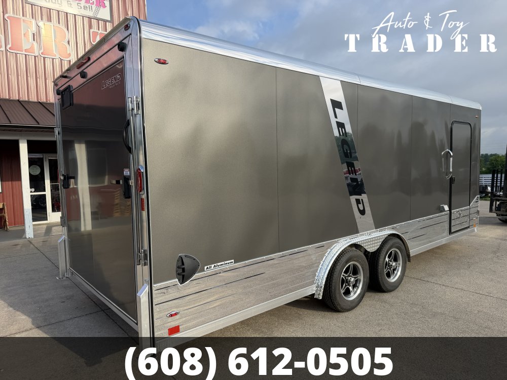 2026 Legend Trailers 8X20 Aluminum DVN Cargo / Enclosed Trailer