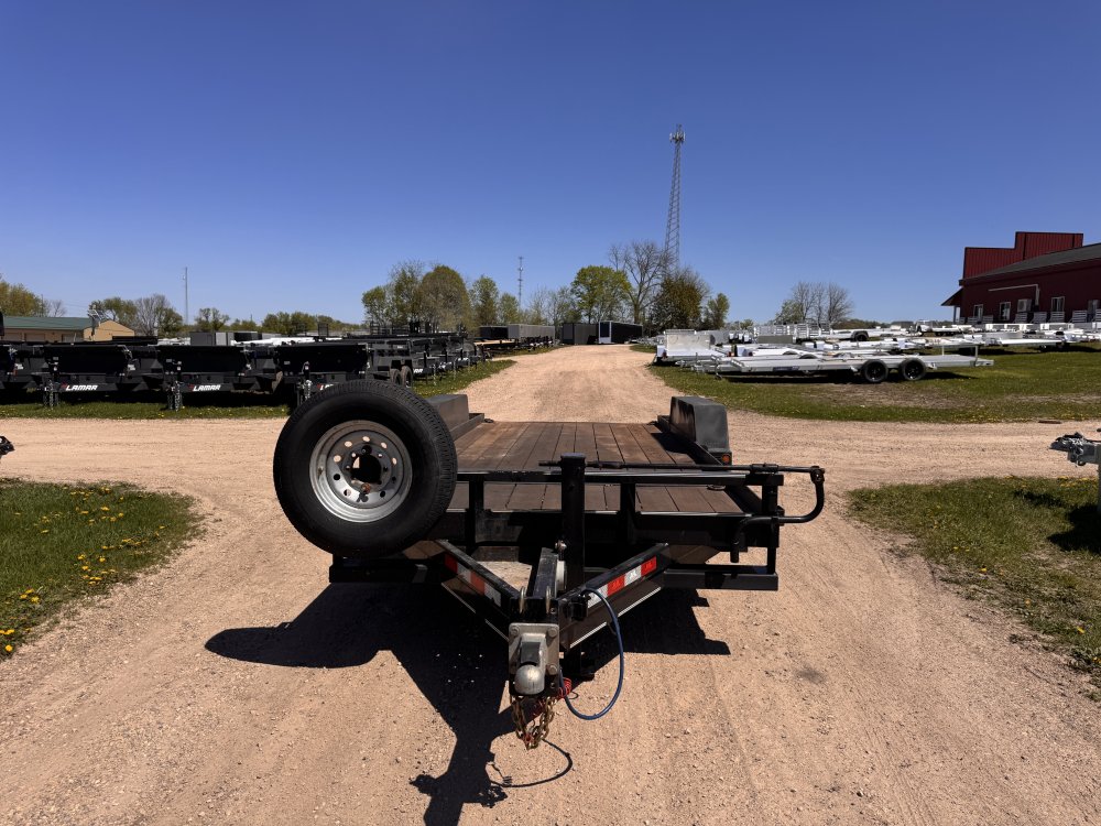 2016 BEHNKE 83"X20 GRAVITY TILT DECK TRAILER