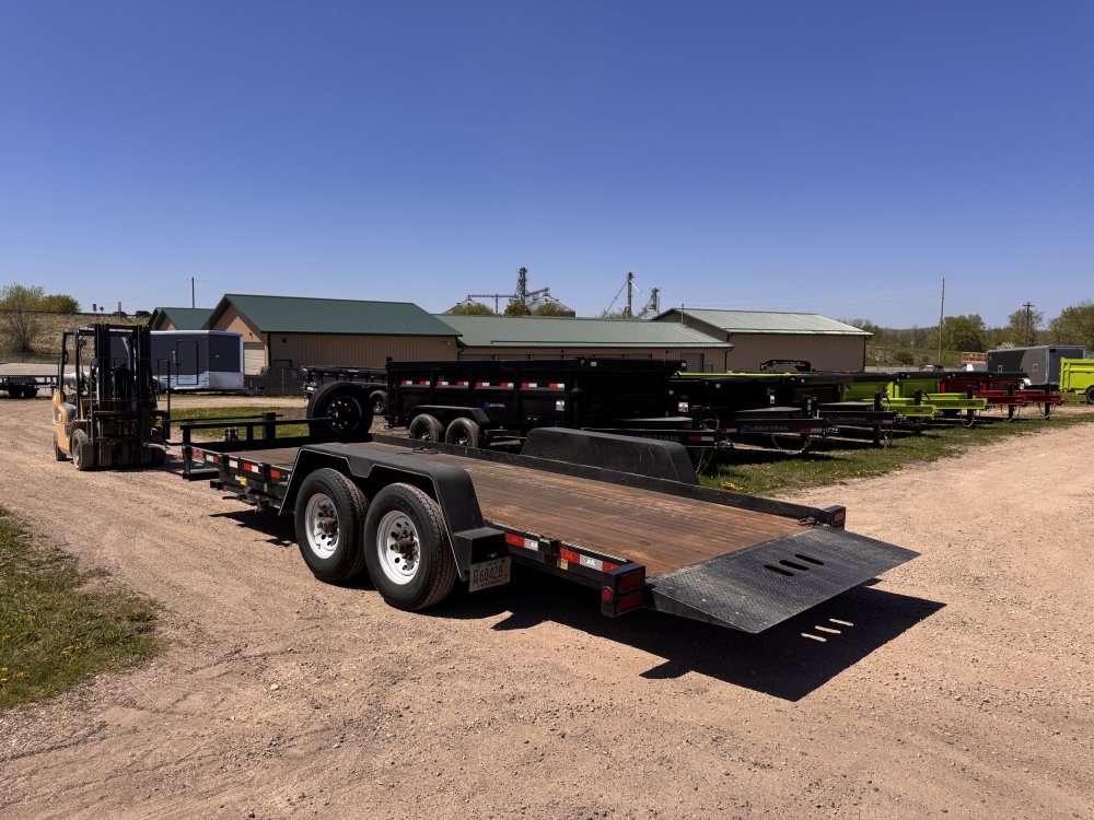 2016 BEHNKE 83"X20 GRAVITY TILT DECK TRAILER