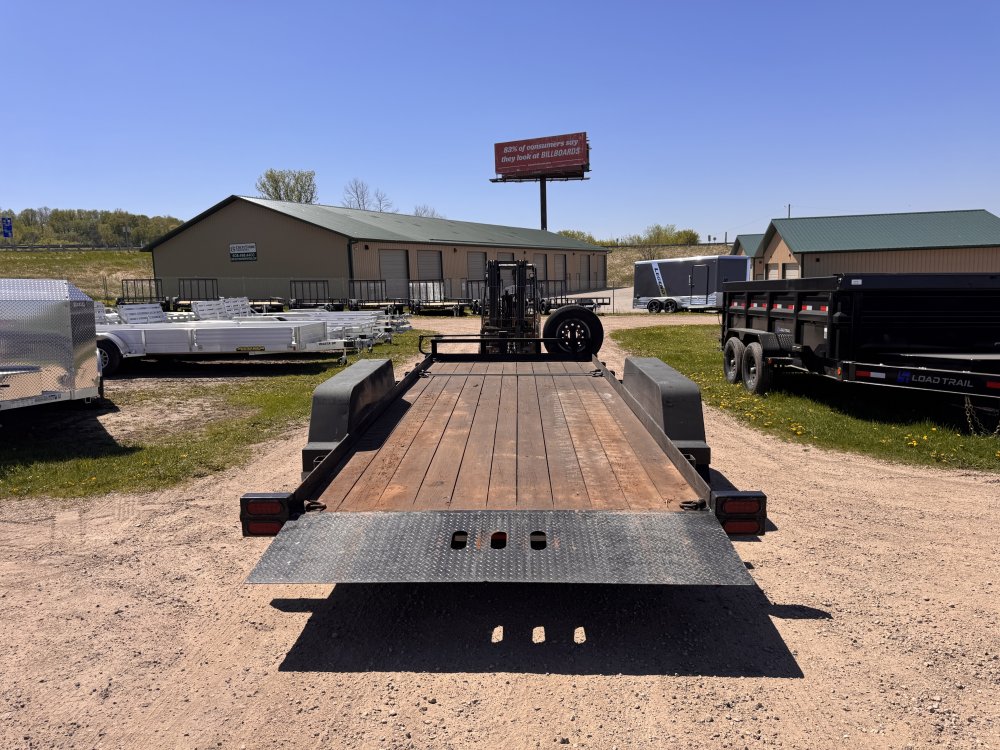 2016 BEHNKE 83"X20 GRAVITY TILT DECK TRAILER