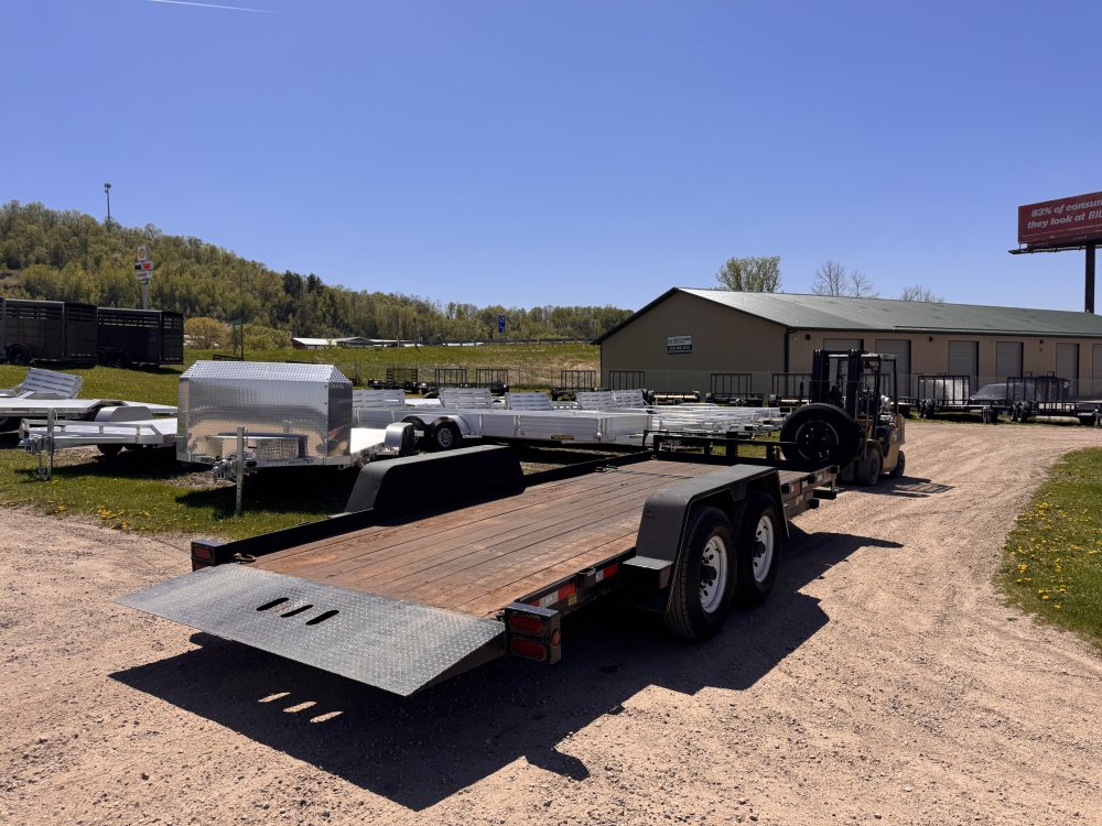 2016 BEHNKE 83"X20 GRAVITY TILT DECK TRAILER