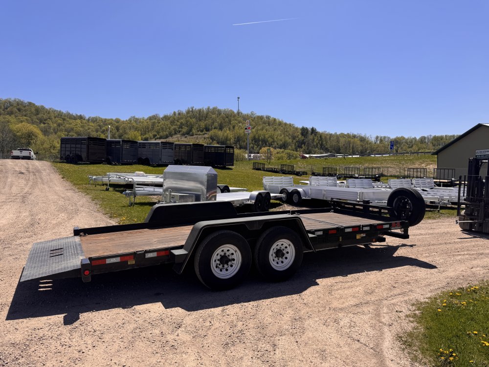 2016 BEHNKE 83"X20 GRAVITY TILT DECK TRAILER