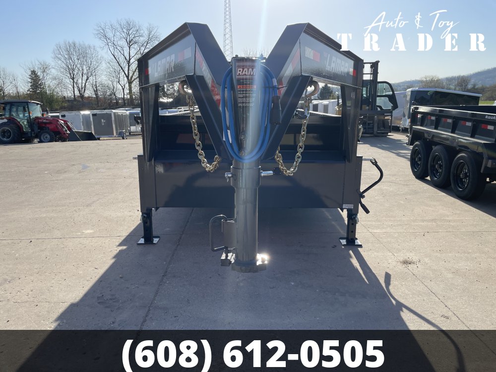 2026 Lamar Trailers 83X16 Gooseneck Dump Trailer