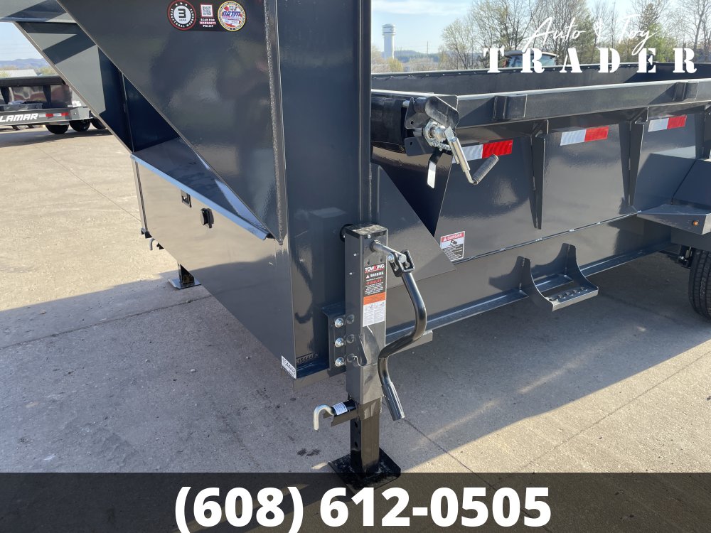 2026 Lamar Trailers 83X16 Gooseneck Dump Trailer