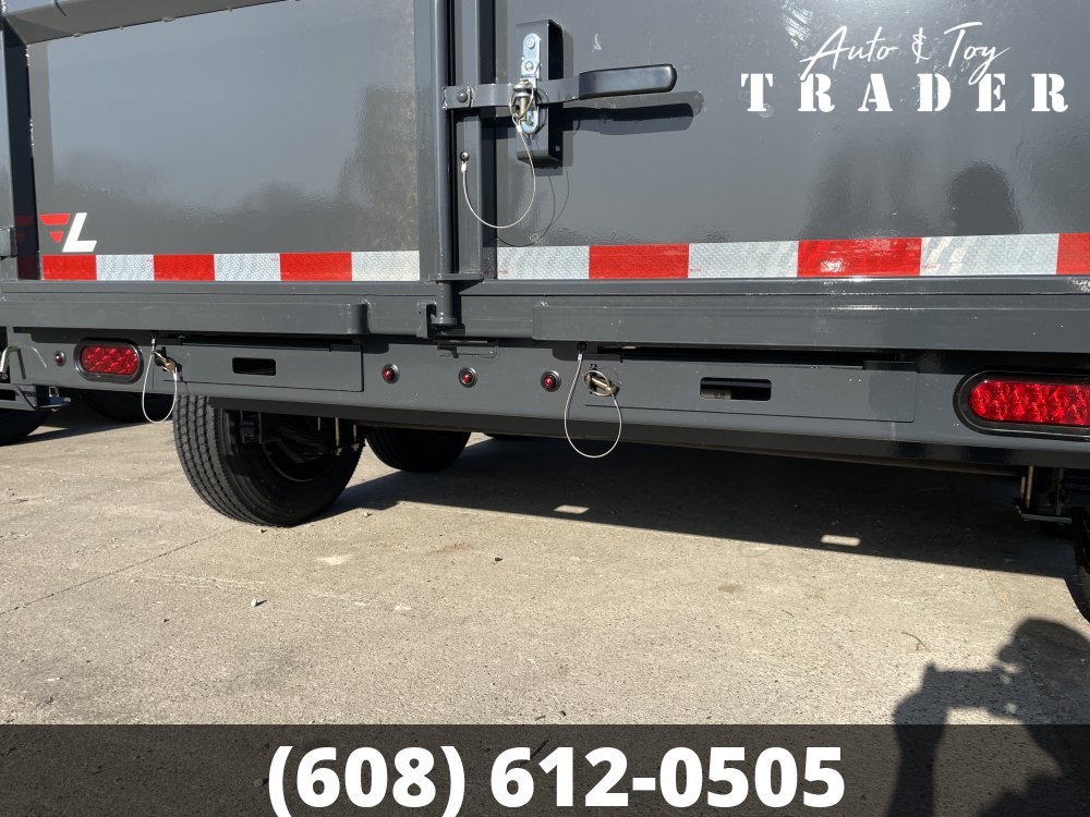 2026 Lamar Trailers 83X16 Gooseneck Dump Trailer
