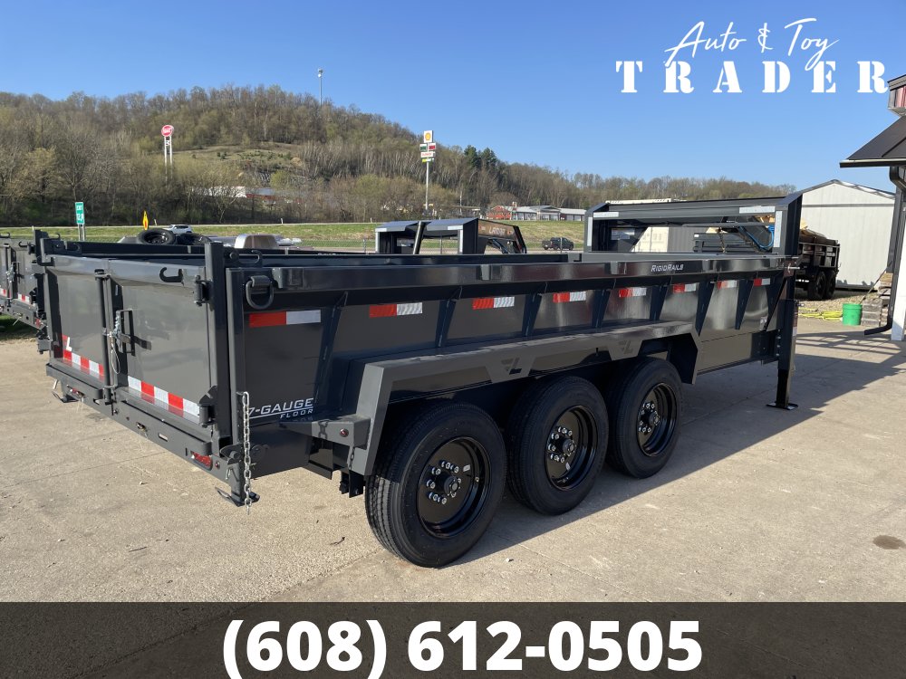 2026 Lamar Trailers 83X16 Gooseneck Dump Trailer