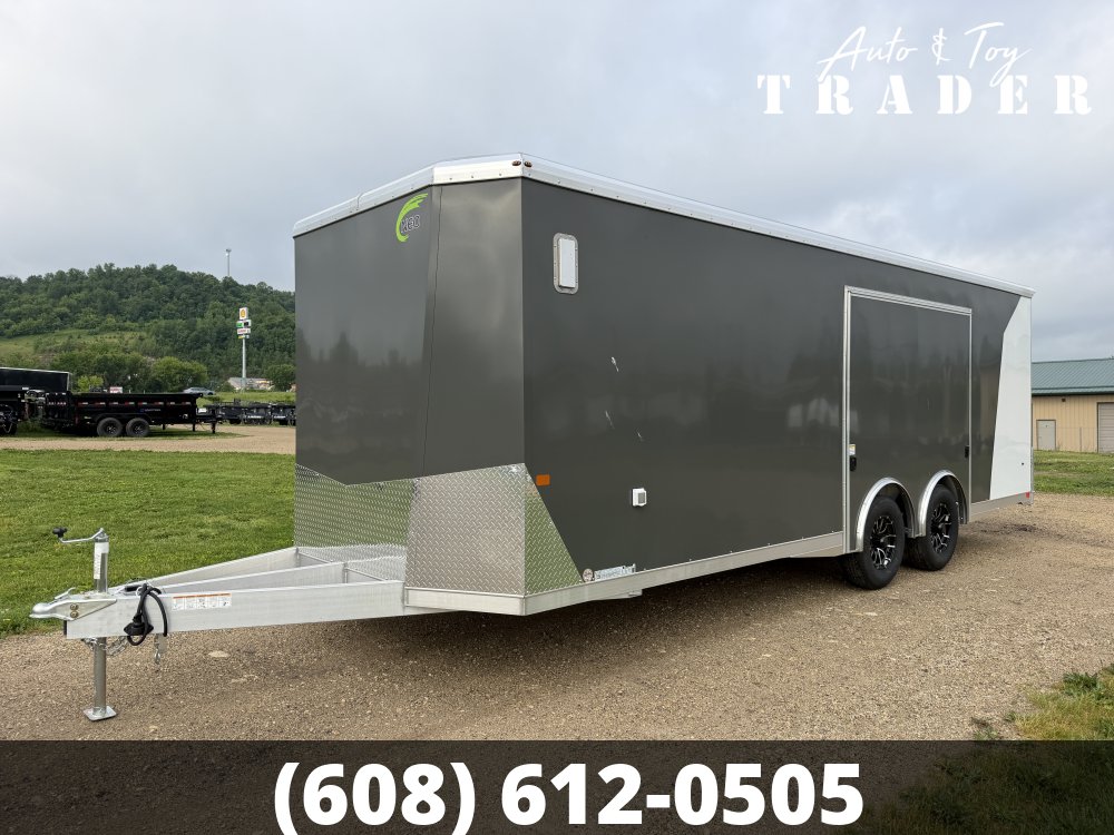 2026 NEO 8.5X24 NACX Aluminum Car Hauler Trailer