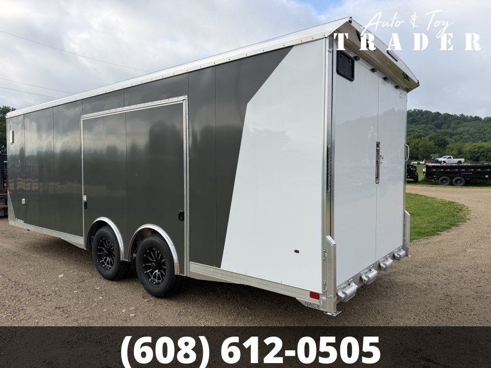 2026 NEO 8.5X24 NACX Aluminum Car Hauler Trailer