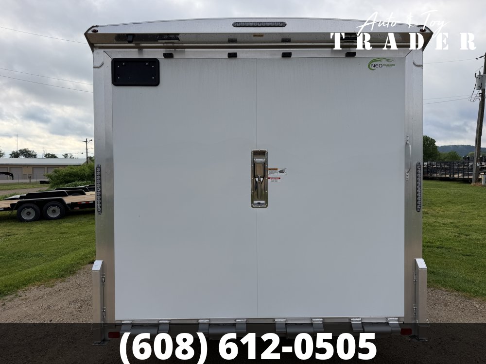 2026 NEO 8.5X24 NACX Aluminum Car Hauler Trailer