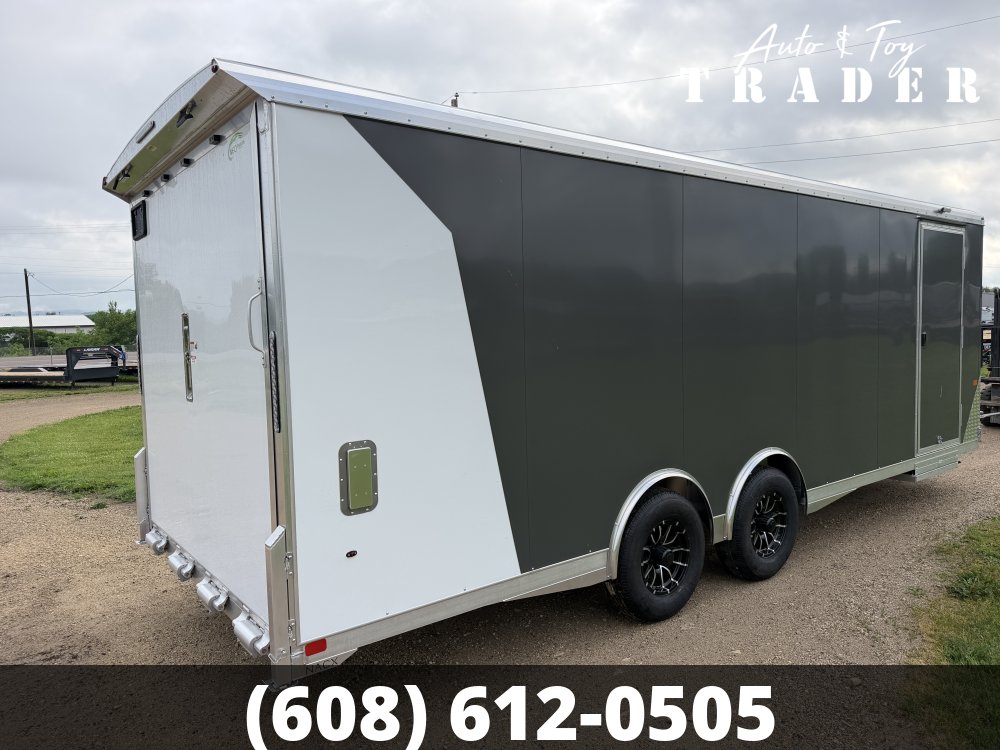 2026 NEO 8.5X24 NACX Aluminum Car Hauler Trailer