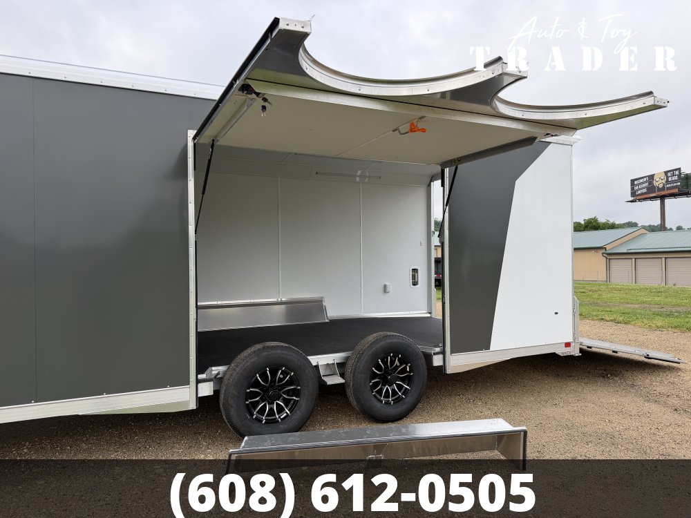 2026 NEO 8.5X24 NACX Aluminum Car Hauler Trailer