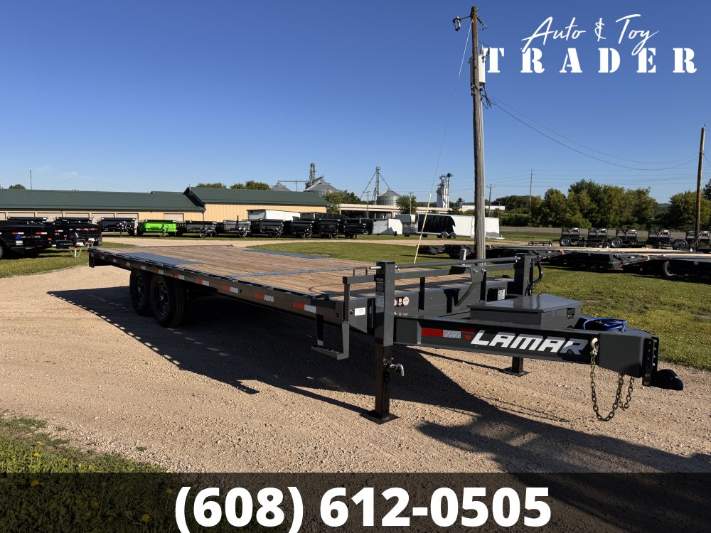 2026 Lamar Trailers 102X22 Deckover Trailer