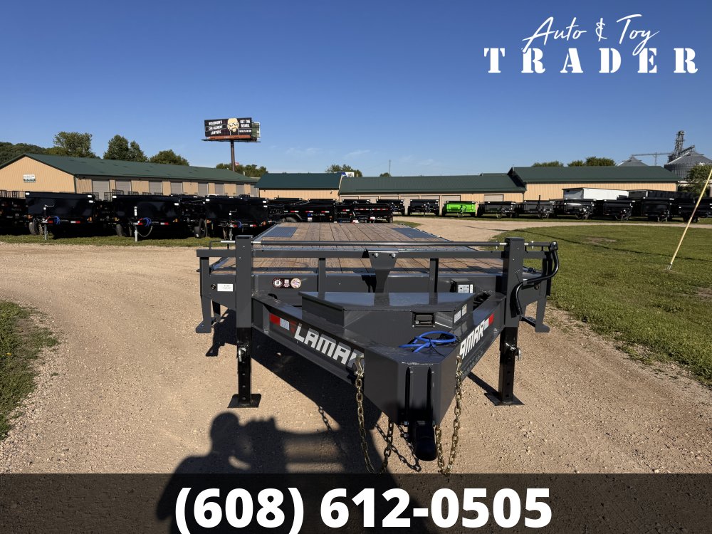 2026 Lamar Trailers 102X22 Deckover Trailer