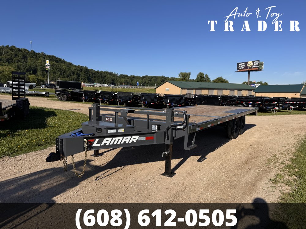 2026 Lamar Trailers 102X22 Deckover Trailer