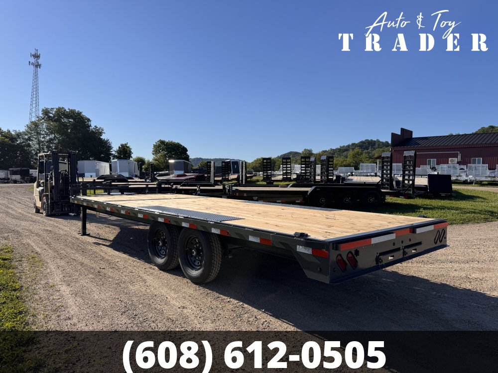 2026 Lamar Trailers 102X22 Deckover Trailer