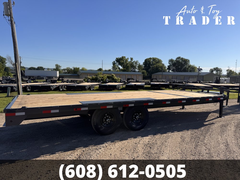 2026 Lamar Trailers 102X22 Deckover Trailer