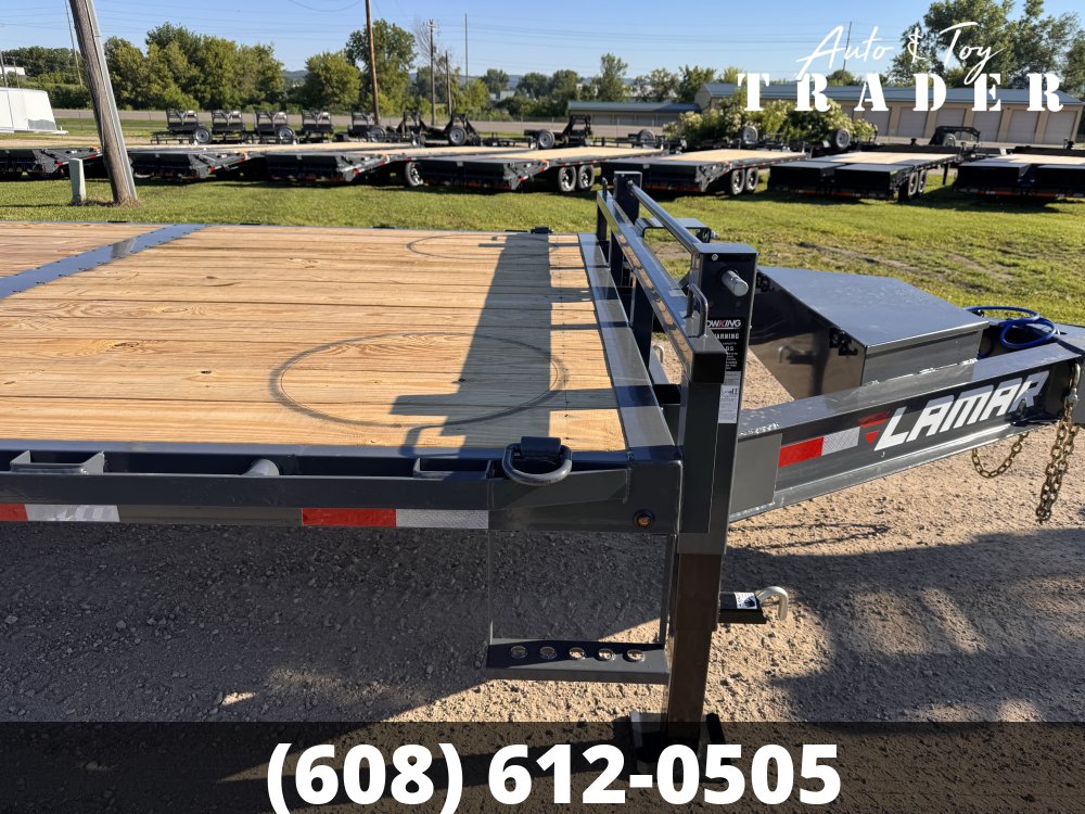 2026 Lamar Trailers 102X22 Deckover Trailer