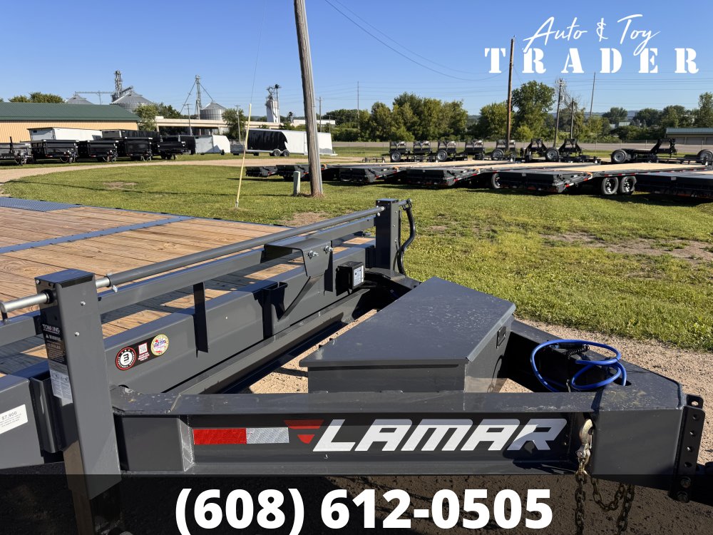 2026 Lamar Trailers 102X22 Deckover Trailer