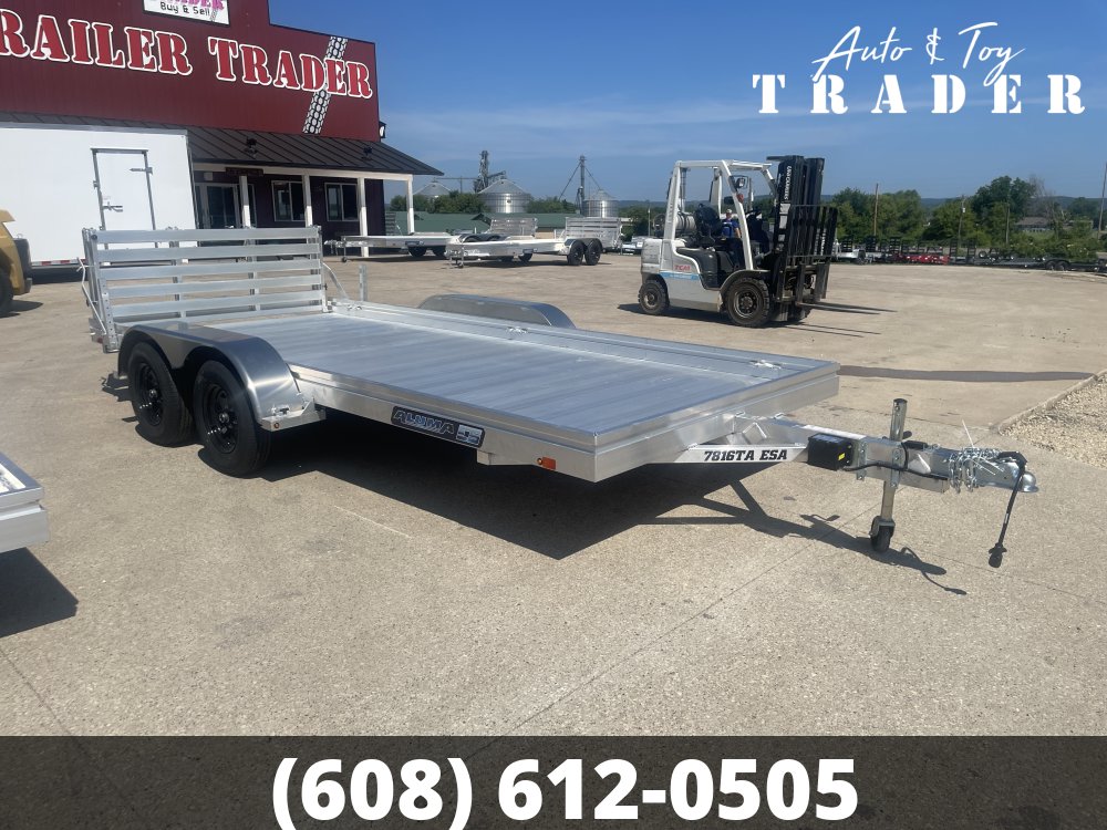 2027 Aluma 7816ESA-TA-EL-BT Aluminum Utility Trailer
