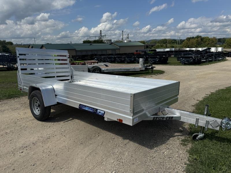 2025 Aluma 6812H ESA Aluminum Utility Trailer