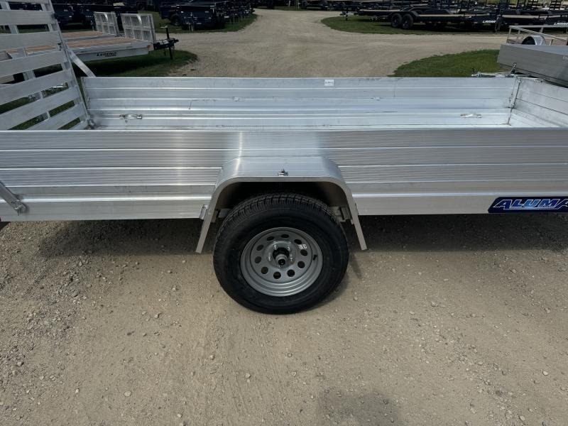 2025 Aluma 6812H ESA Aluminum Utility Trailer