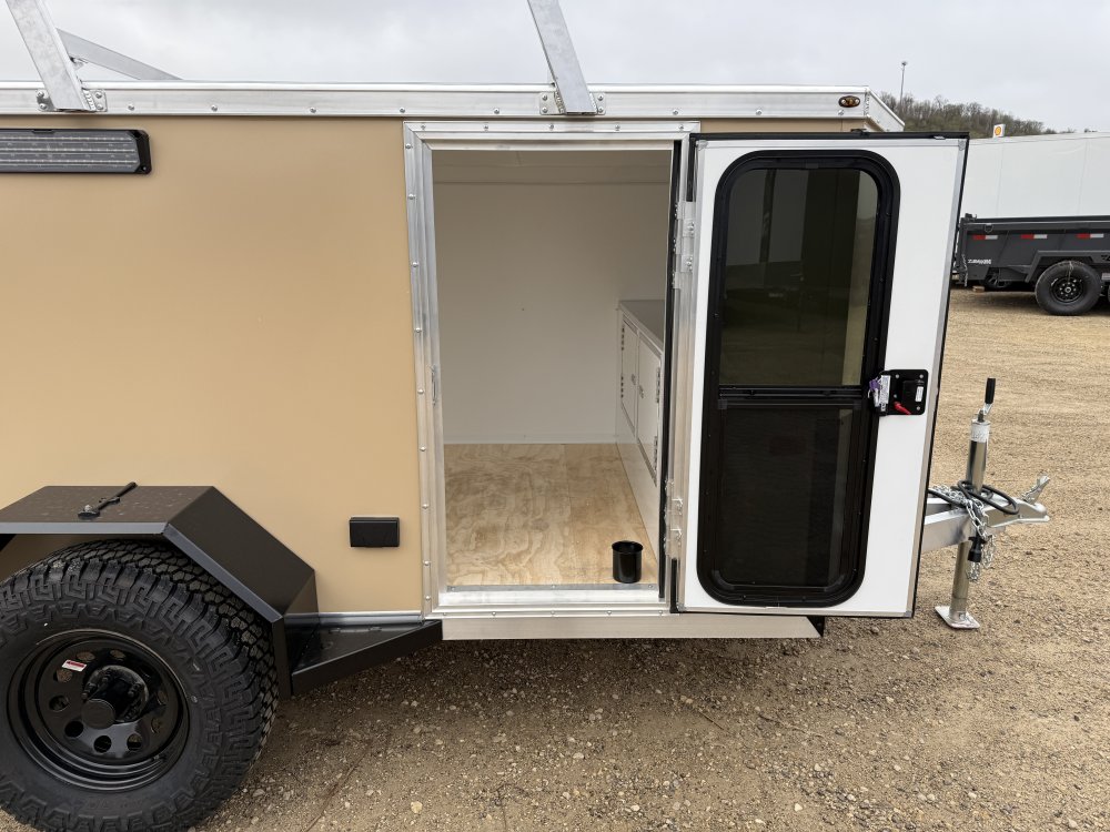 2025 NEO Trailers 5X10 Aluminum Micro Cargo / Enclosed Trailer