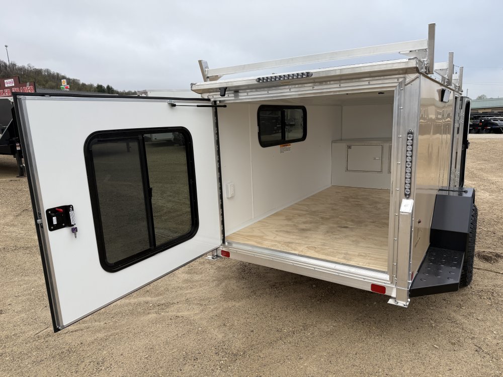 2025 NEO Trailers 5X10 Aluminum Micro Cargo / Enclosed Trailer