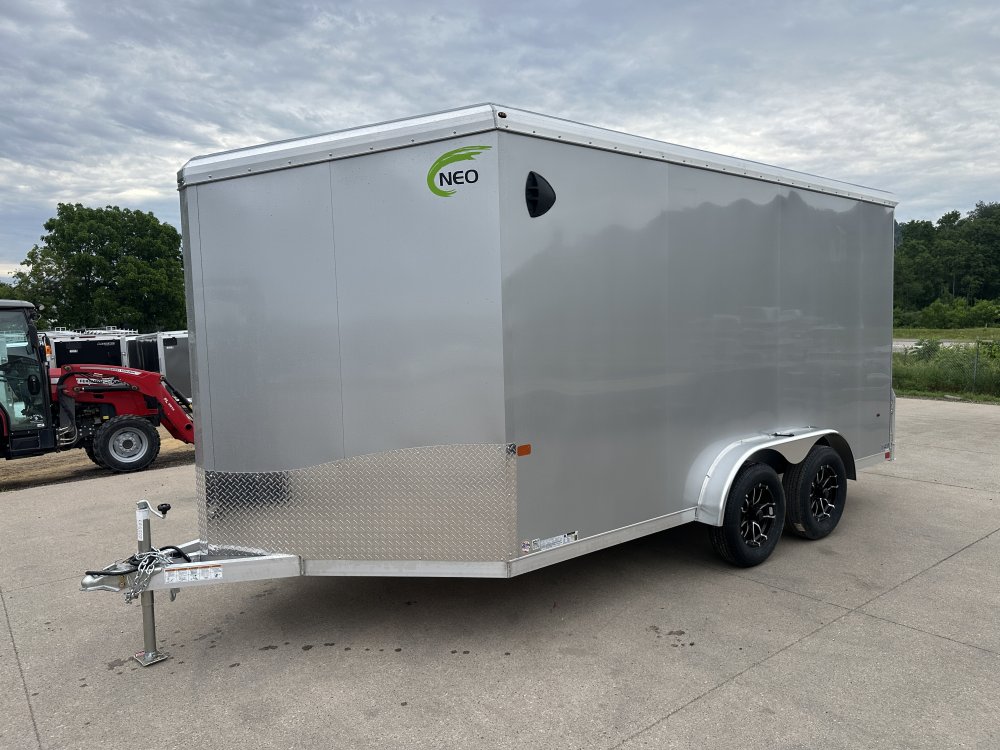 2026 NEO Trailers 7.5X14 Aluminum NAMR Cargo / Enclosed Trailer