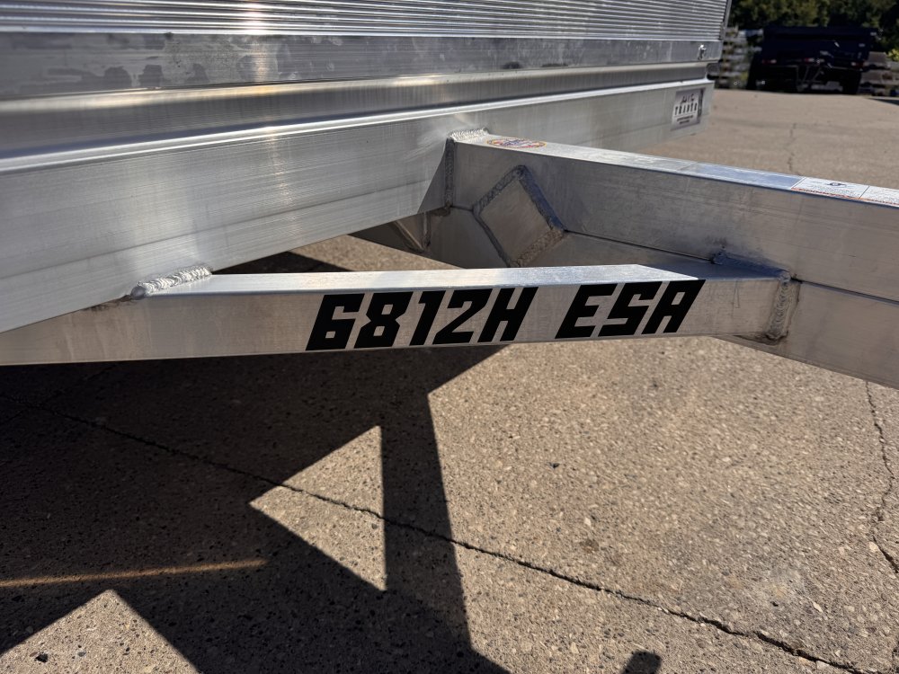 2026 Aluma 6812H-ESA-S-TG Aluminum Utility Trailer