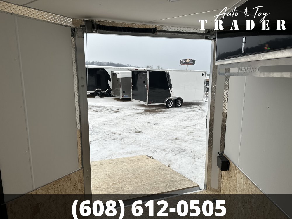 2026 Legend 7.5X23 Aluminum Explorer Snowmobile Trailer
