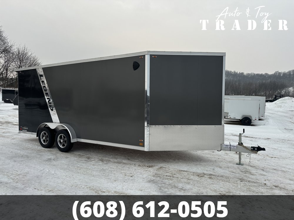2026 Legend 7.5X23 Aluminum Explorer Snowmobile Trailer