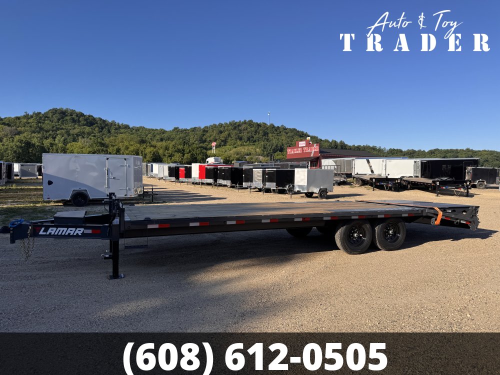2026 Lamar Trailers 102X24 Deckover Trailer