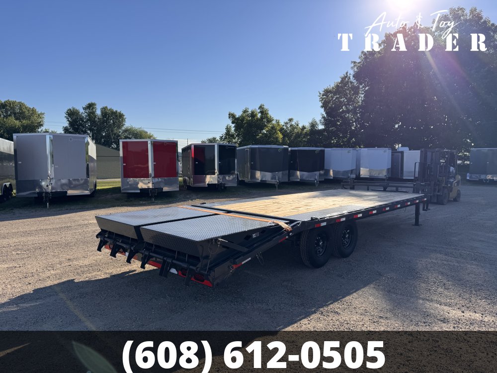 2026 Lamar Trailers 102X24 Deckover Trailer