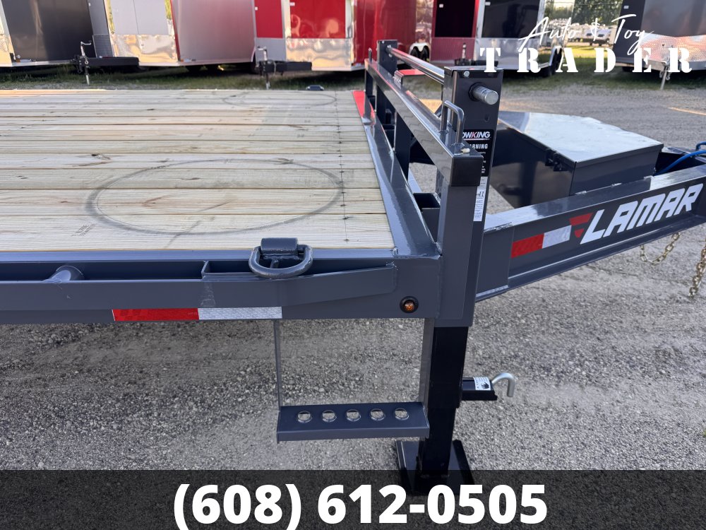 2026 Lamar Trailers 102X24 Deckover Trailer