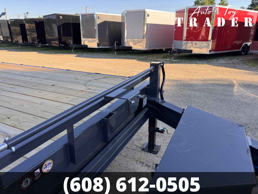 2026 Lamar Trailers 102X24 Deckover Trailer
