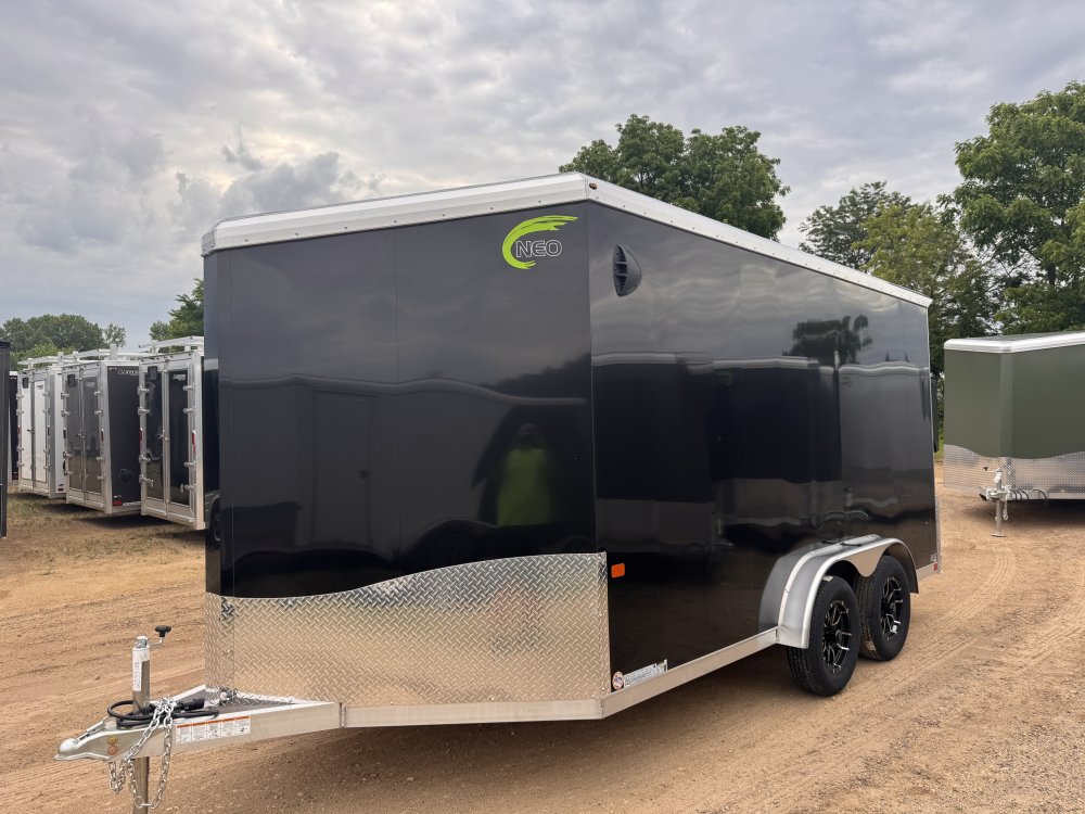 2026 NEO Trailers 7.5X14 Aluminum NAMR Cargo / Enclosed Trailer