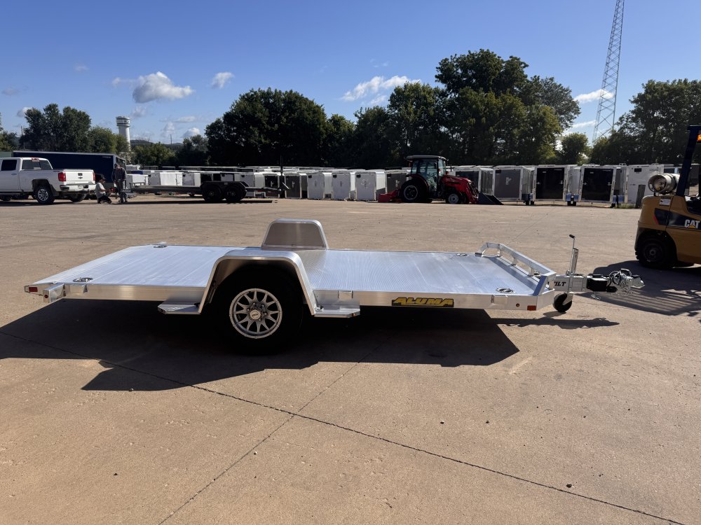 2026 Aluma 8214H-TILT-S-EL-RTD Aluminum Utility Trailer