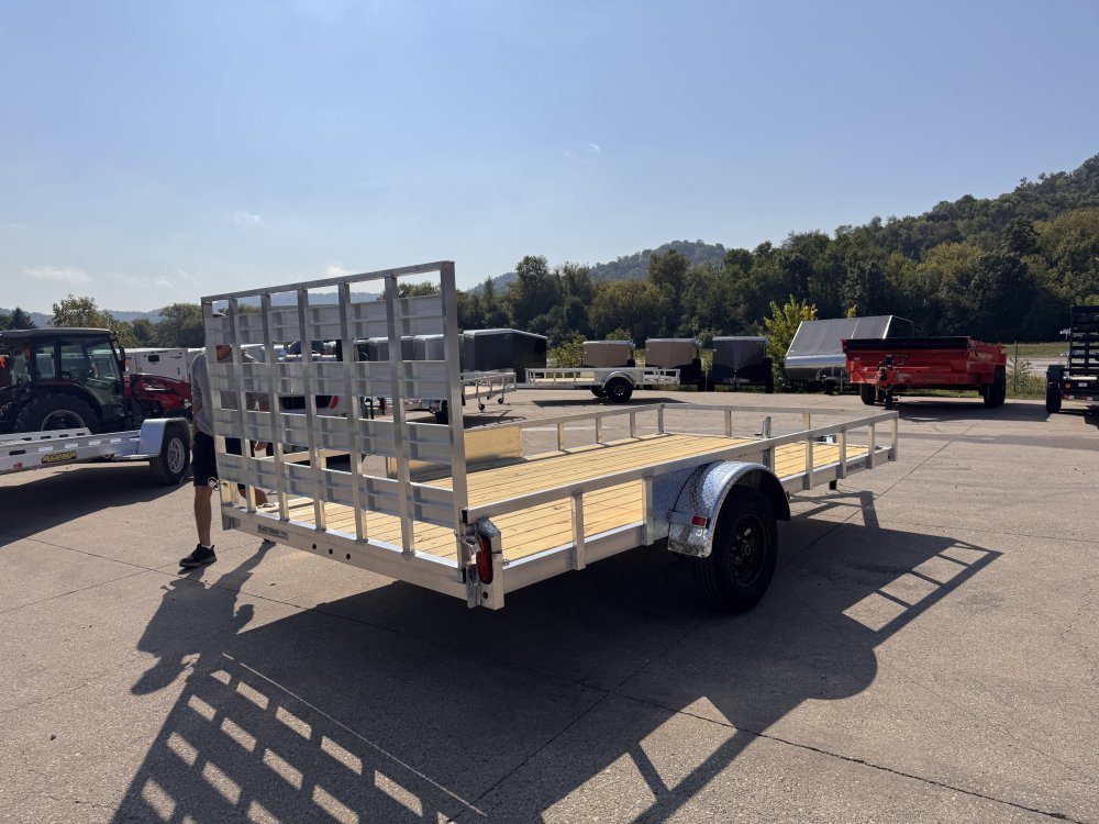 2026 Rugged Terrain 7X14 Aluminum Utility Trailer