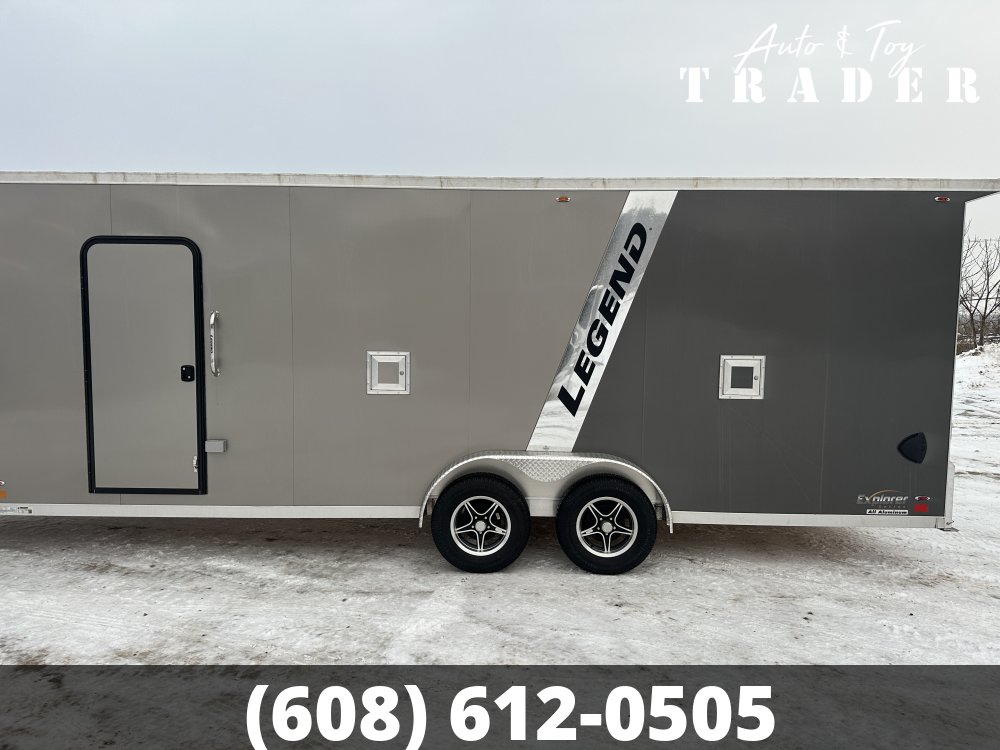 2026 Legend 7.5X27 Aluminum Explorer Snowmobile Trailer