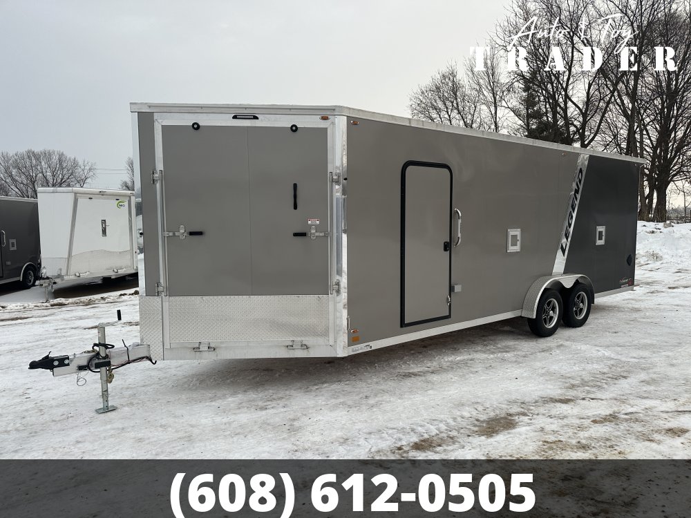 2026 Legend 7.5X27 Aluminum Explorer Snowmobile Trailer