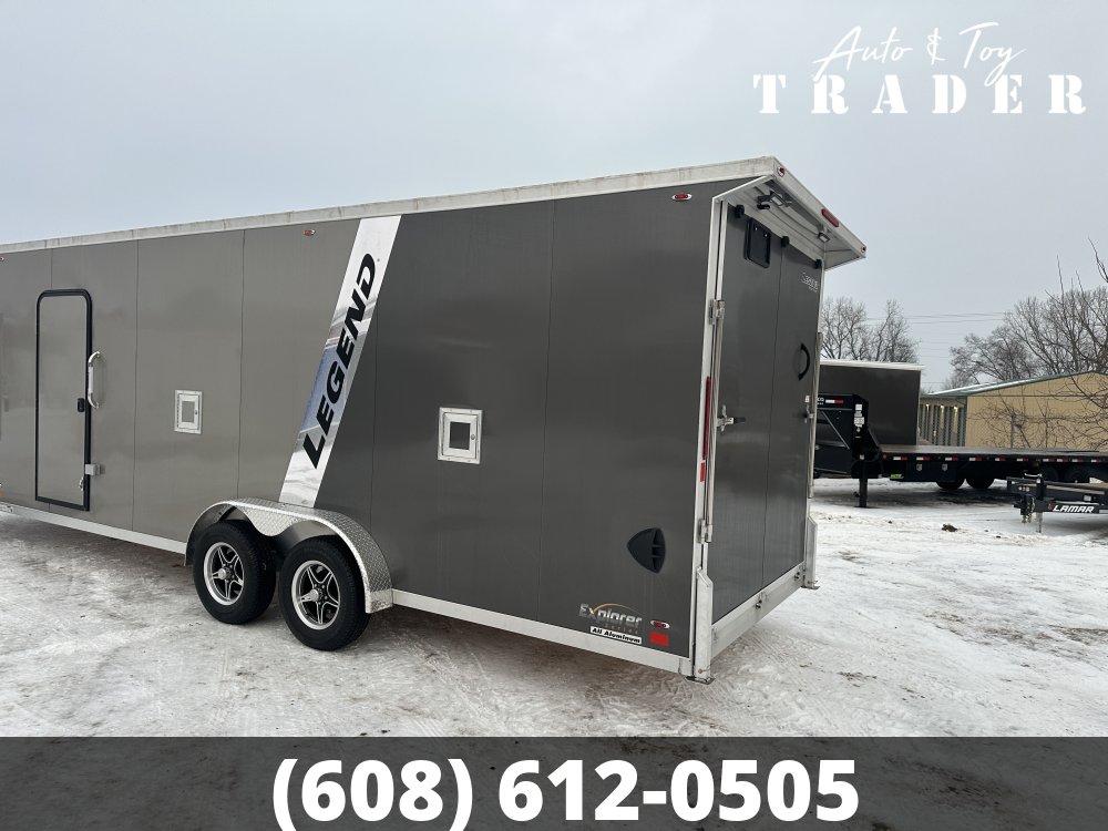 2026 Legend 7.5X27 Aluminum Explorer Snowmobile Trailer