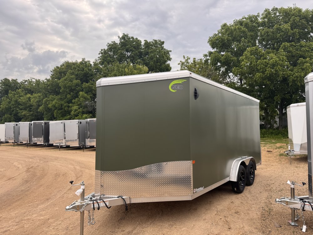 2026 NEO Trailers 7.5X16 Aluminum NAMR Cargo / Enclosed Trailer